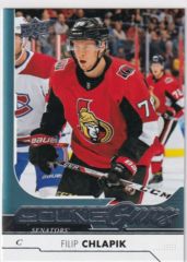 2017-18 Upper Deck #472 Filip Chlapik YG RC
